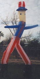 Uncle Sam shape airdancer